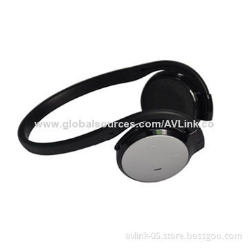 Bluetooth V3.0 Sporty Back Ear Headphones for Music and Call with Built-in Control Panel